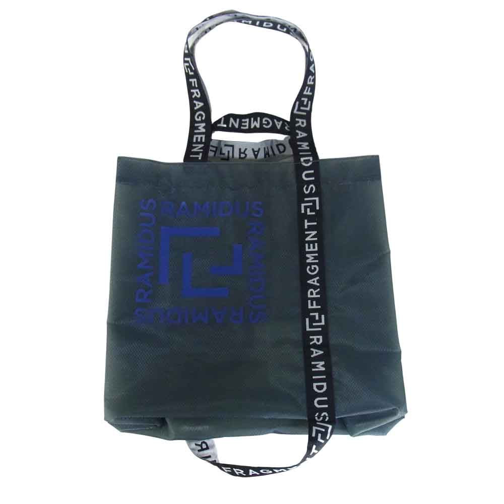 FRAGMENT DESIGN フラグメントデザイン B008027-00100 × ラミダス RAMIDUS TOTE BAG トートバッグ ブラック系【新古品】【未使用】【中古】