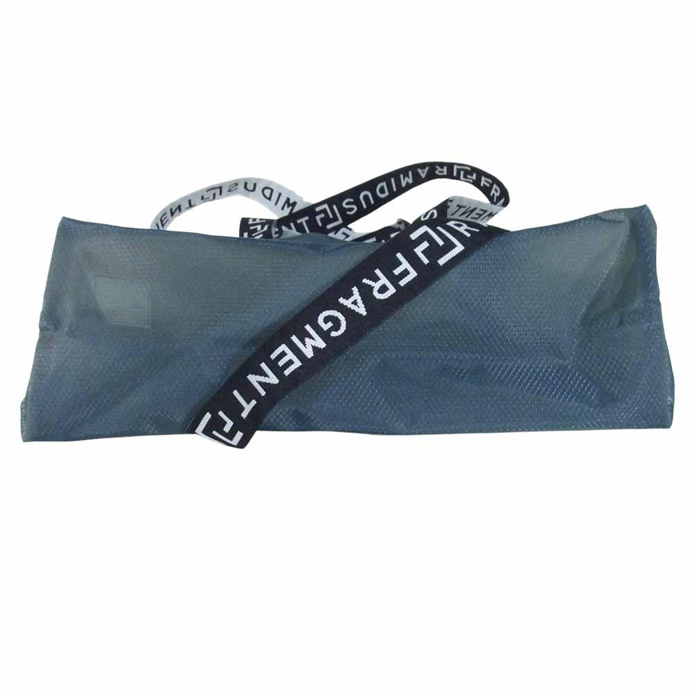 FRAGMENT DESIGN フラグメントデザイン B008027-00100 × ラミダス RAMIDUS TOTE BAG トートバッグ ブラック系【新古品】【未使用】【中古】