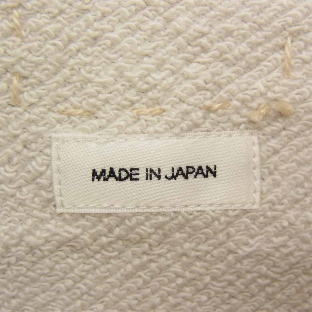 VISVIM ビズビム 121105010017 AMPLUS HOODIE P.O. CRASH アンプラス フーディー プルオーバー オフホワイト系 1【新古品】【未使用】【中古】