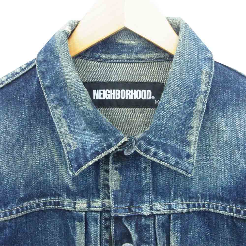 NEIGHBORHOOD ネイバーフッド 211XBNH-JKM02 SAVAGE . STOCKMAN TYPE-A C-JKT デニム ジャケット インディゴブルー系 S【新古品】【未使用】【中古】
