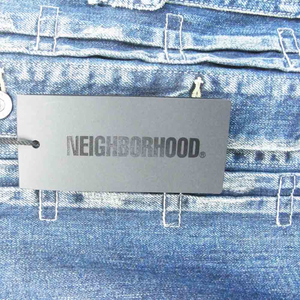 NEIGHBORHOOD ネイバーフッド 211XBNH-JKM02 SAVAGE . STOCKMAN TYPE-A C-JKT デニム ジャケット インディゴブルー系 S【新古品】【未使用】【中古】