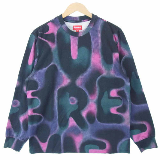 Supreme シュプリーム 21SS Half Tone L/S TOP マルチカラー系 S【新古品】【未使用】【中古】