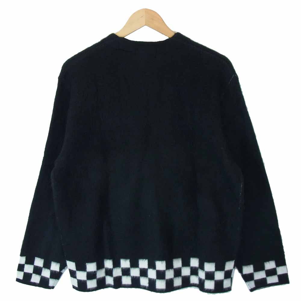 Supreme シュプリーム 21SS Brushed Checkerboard Cardigan ブラック系 M【新古品】【未使用】【中古】