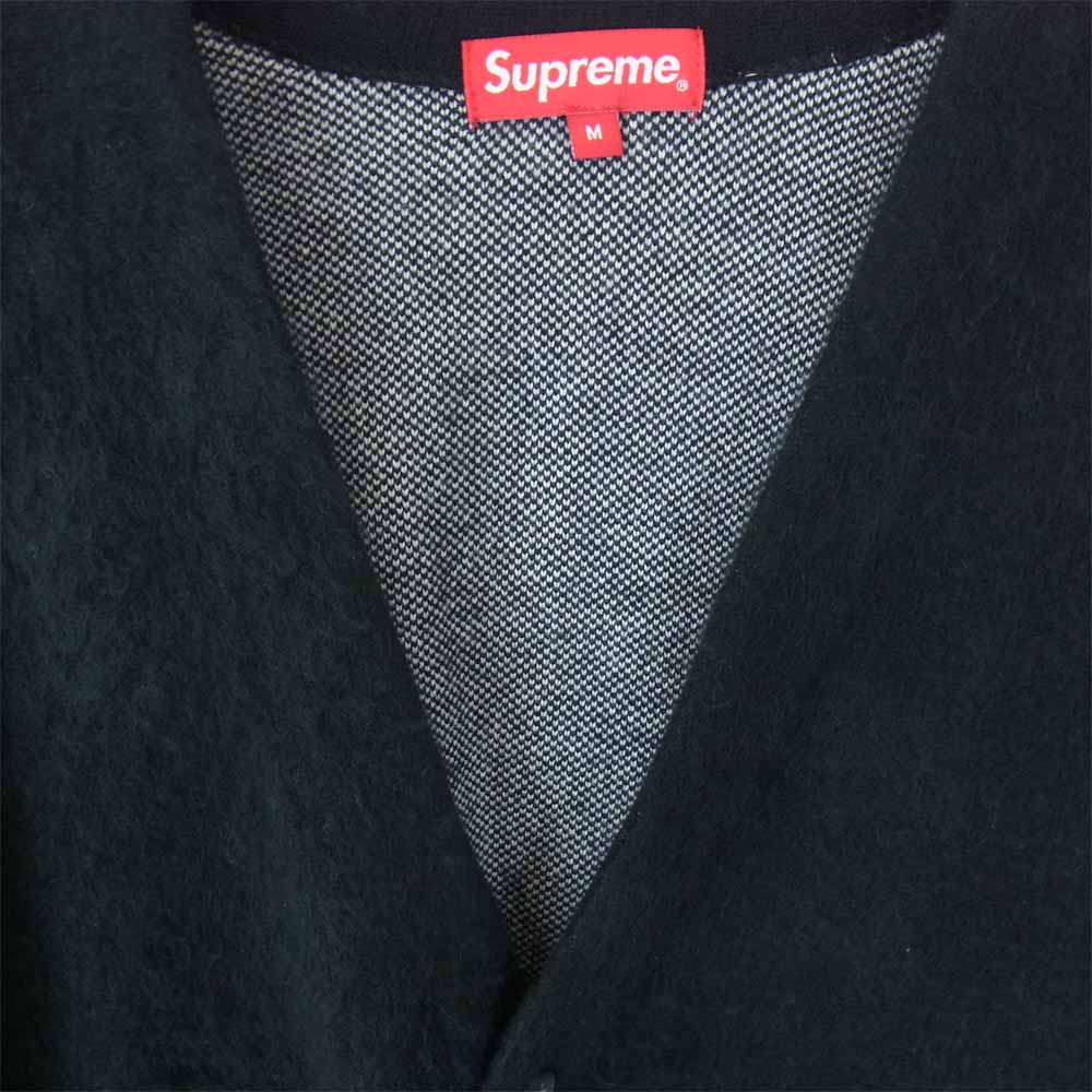 Supreme シュプリーム 21SS Brushed Checkerboard Cardigan ブラック系 M【新古品】【未使用】【中古】