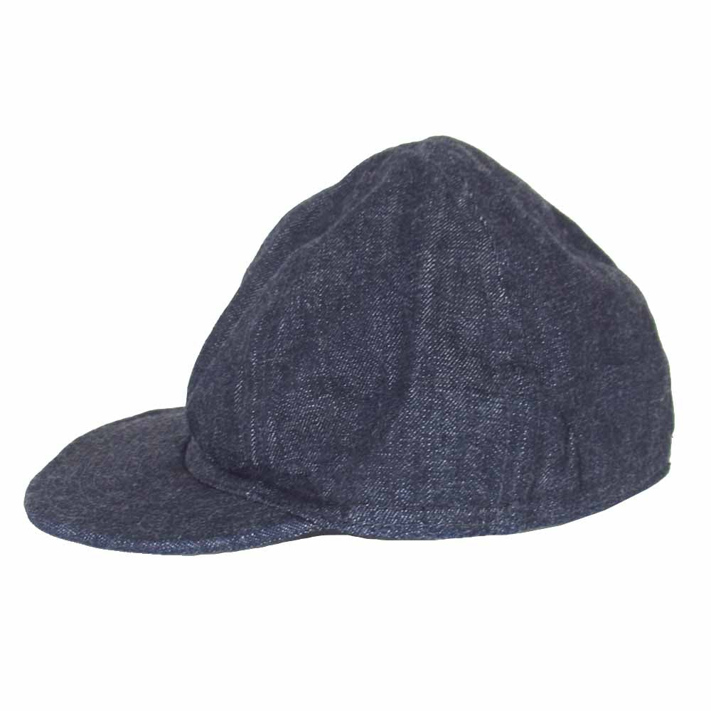 AT LAST アットラスト MECHANIC CAP メカニック キャップ ネイビー系 7 1/4【美品】【中古】