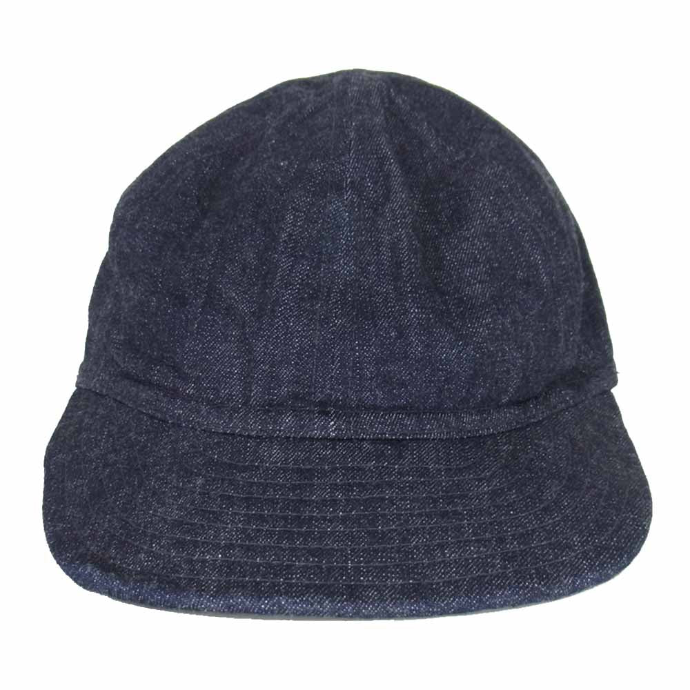 AT LAST アットラスト MECHANIC CAP メカニック キャップ ネイビー系 7 1/4【美品】【中古】
