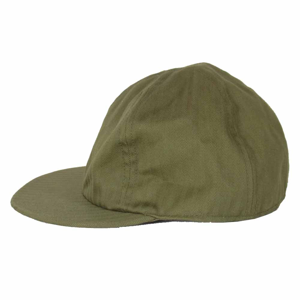 AT LAST アットラスト MECHANIC CAP メカニック キャップ カーキ系 7 1/2【美品】【中古】