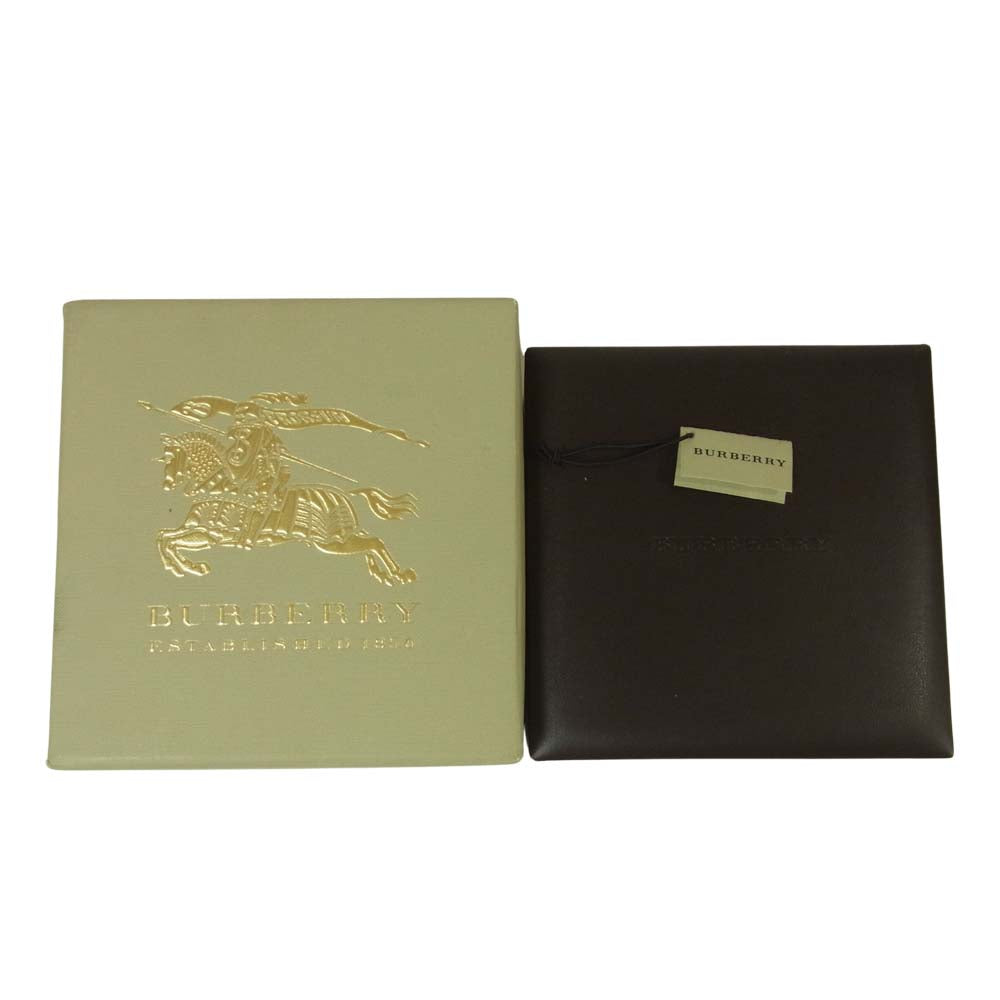 BURBERRY バーバリー BU1366 25496 ヘリテージ クロノグラフ 時計 レザー スイス製 ブラック系【中古】