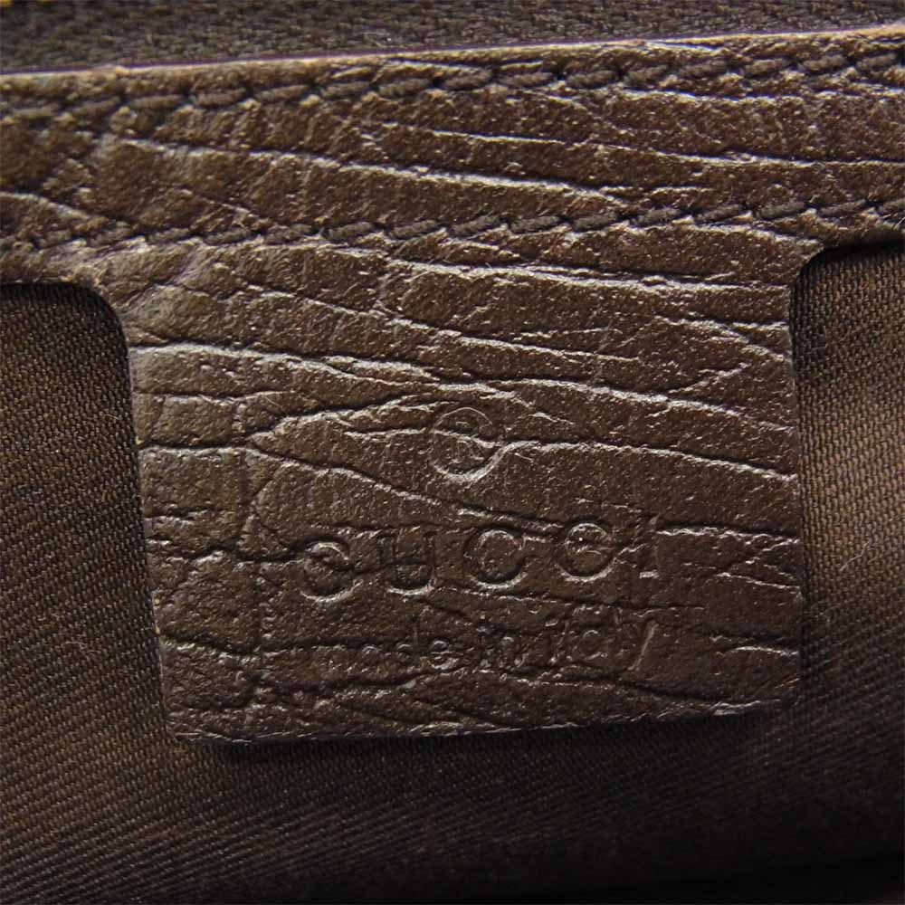 GUCCI グッチ 139261 GG柄 ミニ トート ハンド バック  ライトブラウン系【中古】