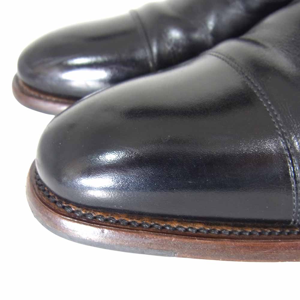 SCOTCH GRAIN スコッチグレイン HA-9046 匠 ストレート チューブ ビジネスシューズ  ブラック系 25cm【中古】