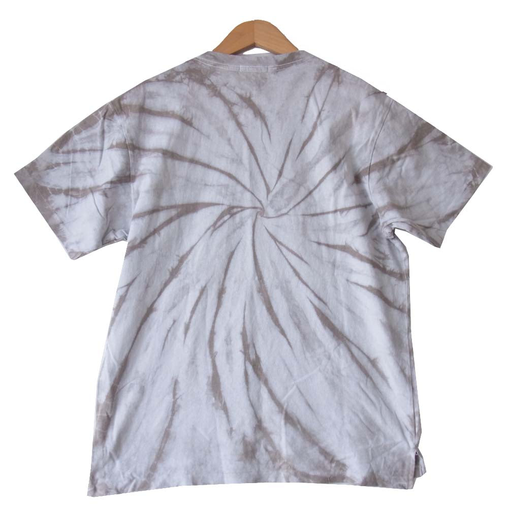 Engineered Garments エンジニアードガーメンツ cross crew neck T-shirt クロス クルー ネック Tシャツ タイダイ染め グレー系 S【中古】