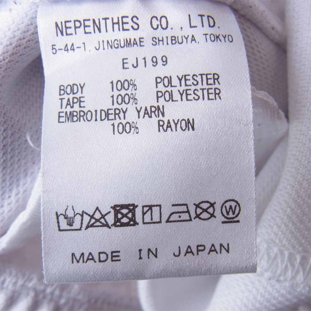 Needles ニードルス Narrow Track Pant ナロー トラック パンツ ホワイト系 XS【中古】