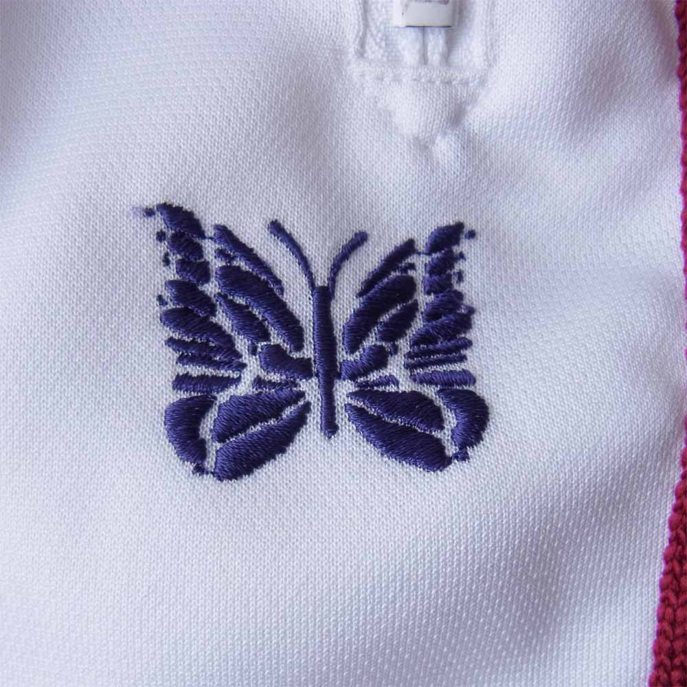 Needles ニードルス Narrow Track Pant ナロー トラック パンツ ホワイト系 XS【中古】