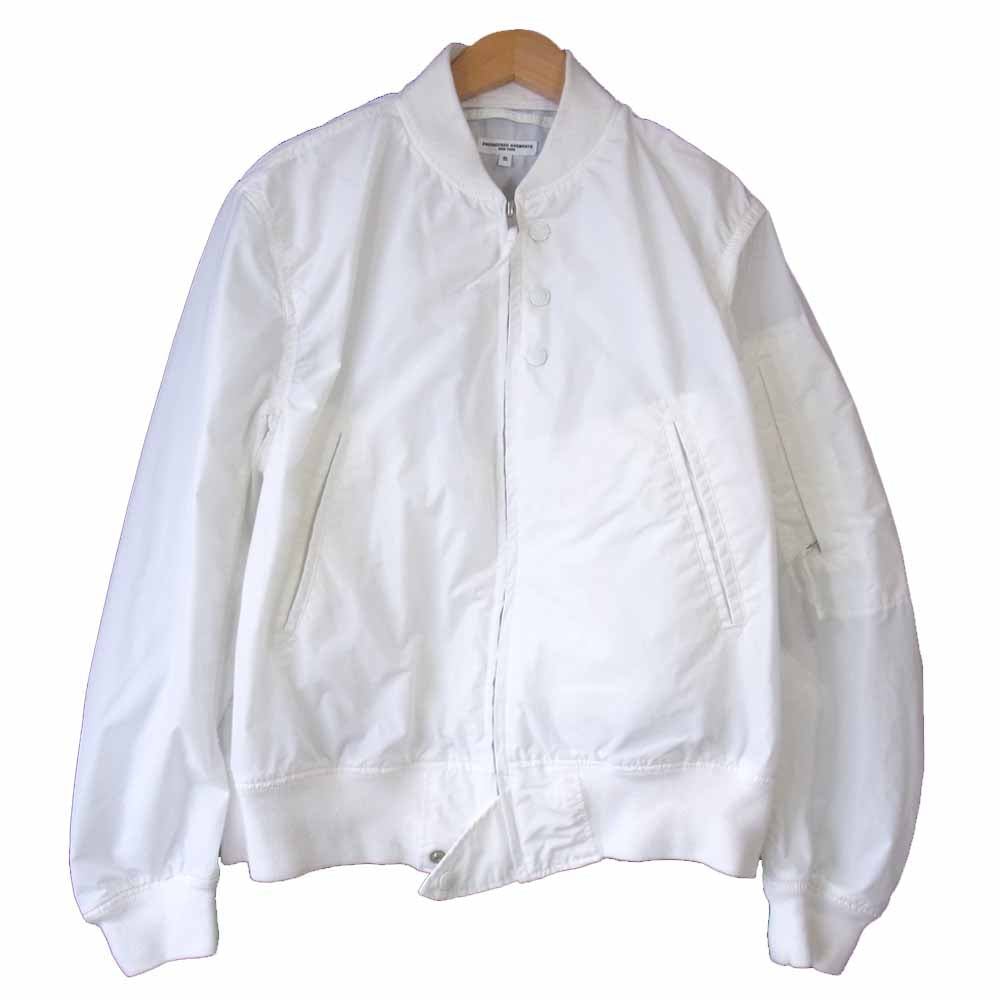Engineered Garments エンジニアードガーメンツ Aviator Jacket memory polyester アビエーター ジャケット ホワイト系 S【中古】