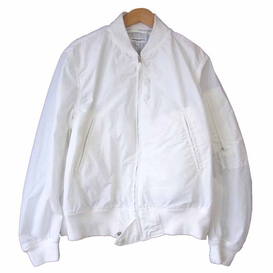 Engineered Garments エンジニアードガーメンツ Aviator Jacket memory polyester アビエーター ジャケット ホワイト系 S【中古】