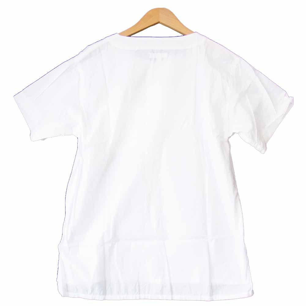 Engineered Garments エンジニアードガーメンツ MED Shirt High Count Cotton Lawn ハイ カウント コットン シャツ ホワイト系 S【新古品】【未使用】【中古】