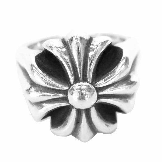 CHROME HEARTS クロムハーツ（原本有） CUT OUT CH PLS LRG カットアウト CHプラス リング シルバー系【中古】