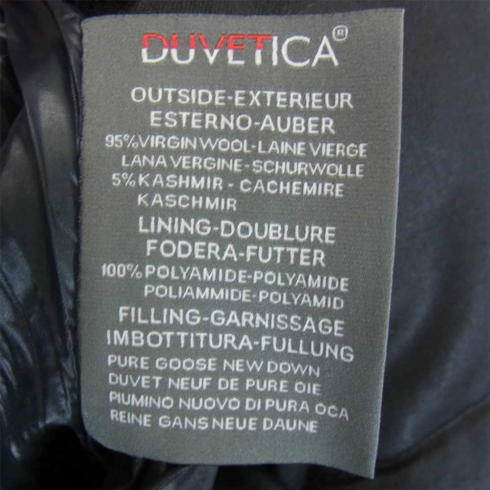 DUVETICA デュベティカ THIADUE ティアドゥエ F．LLI CERRUTI ブラック系 44【中古】