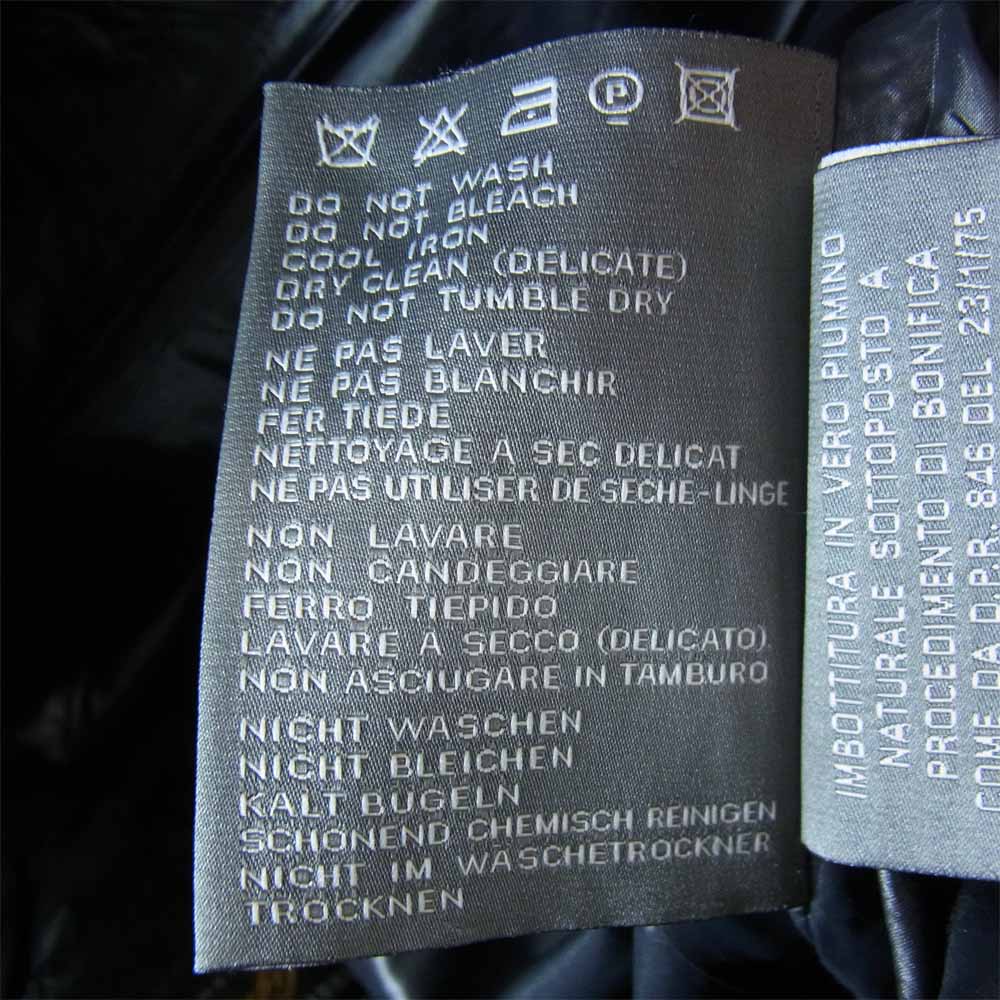 DUVETICA デュベティカ THIADUE ティアドゥエ F．LLI CERRUTI ブラック系 44【中古】