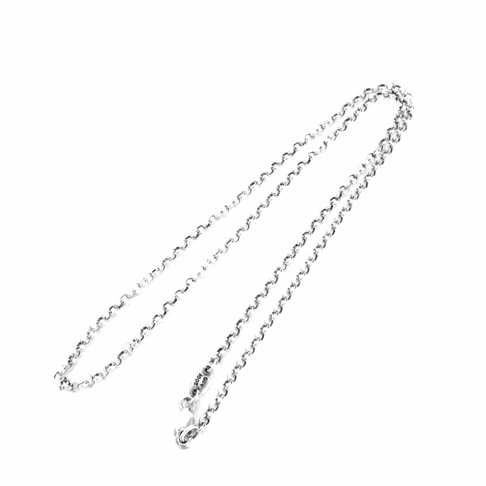 CHROME HEARTS クロムハーツ（原本無） ロール チェーン ネックレス シルバー系【中古】