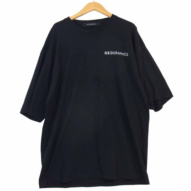 ナショナル・ジオグラフィック GO-S20-0000-15 バックプリント ロゴ Tシャツ ブラック系 XL【美品】【中古】