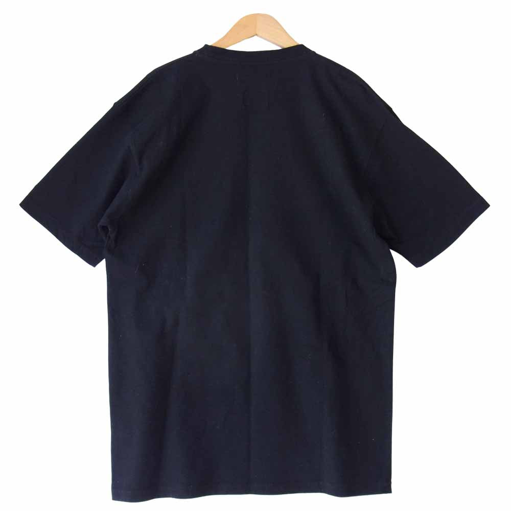 Yohji Yamamoto ヨウジヤマモト POUR HOMME プールオム × NEW ERA ニューエラ HK-T15-074 ミラーシグネチャー ロゴ 半袖 Tシャツ ブラック系 6【中古】