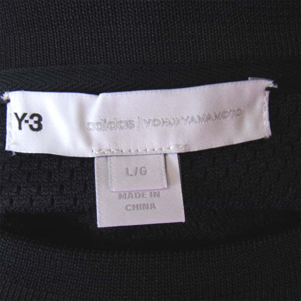 Yohji Yamamoto ヨウジヤマモト Y-3 ワイスリー GK4355 U CH2 GFX MESH SWEATSHIRT チャプター2 ジーエフエックス メッシュ スウェット ブラック系 L【美品】【中古】