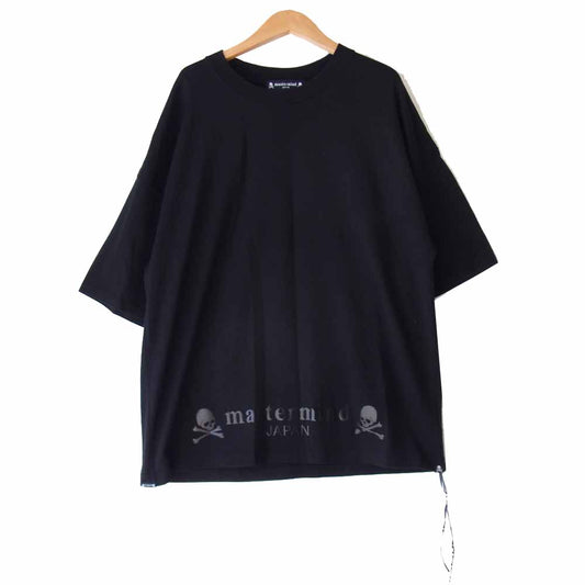 mastermind JAPAN マスターマインドジャパン MJ20E04-TS107-018 BOXY URUSHI TEE バックスカルプリント Tシャツ ブラック系 M【中古】