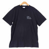 VETEMENTS ヴェトモン 20AW UAH21TR500-M 国内正規品 0,0005 T-shirt ブラック系 L【美品】【中古】