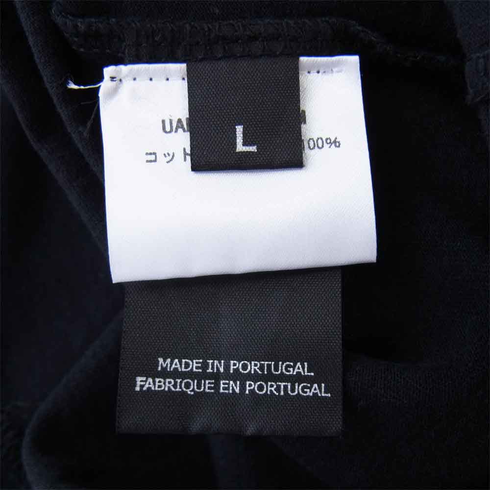 VETEMENTS ヴェトモン 20AW UAH21TR500-M 国内正規品 0,0005 T-shirt ブラック系 L【美品】【中古】