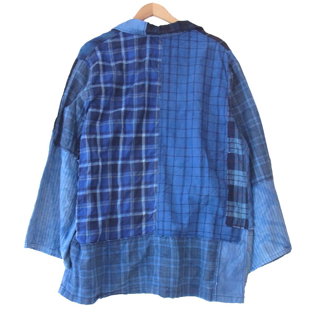 ポータークラシック パッチワークジャケット PORTER CLASSIC ポータークラシック H/W NEL MEN'S JACKET ハンド