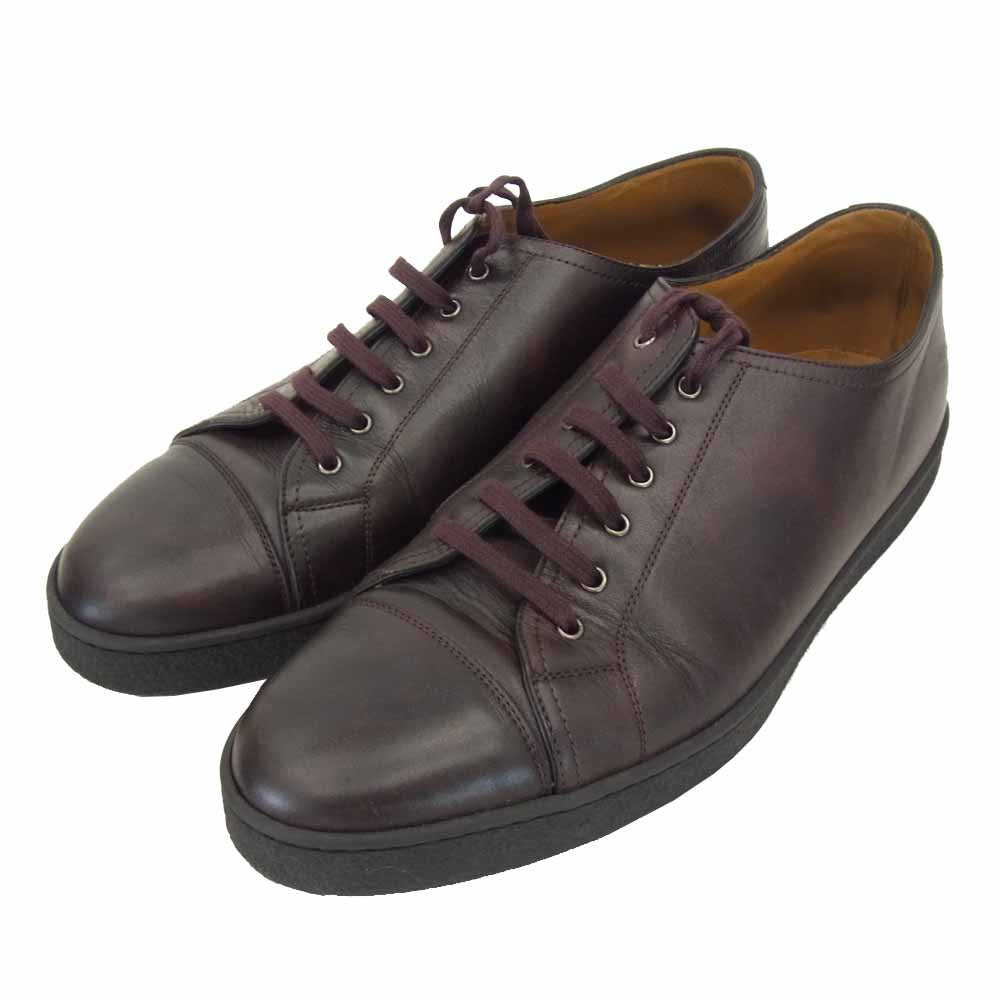 John Lobb ジョンロブ LEVAH レヴァー レザー スニーカー ダーク 