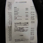 Sacai サカイ 21SS 21-02453M ニット切替 ライダース ジャケット ブラック系 2【美品】【中古】