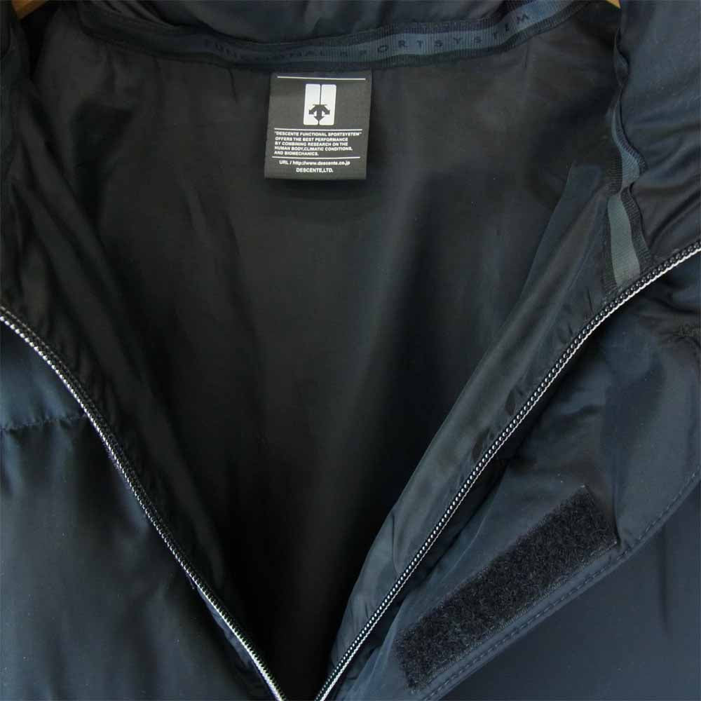 DESCENTE デサント DML-3275 ダウン ベンチコート ブラック系 L【中古】