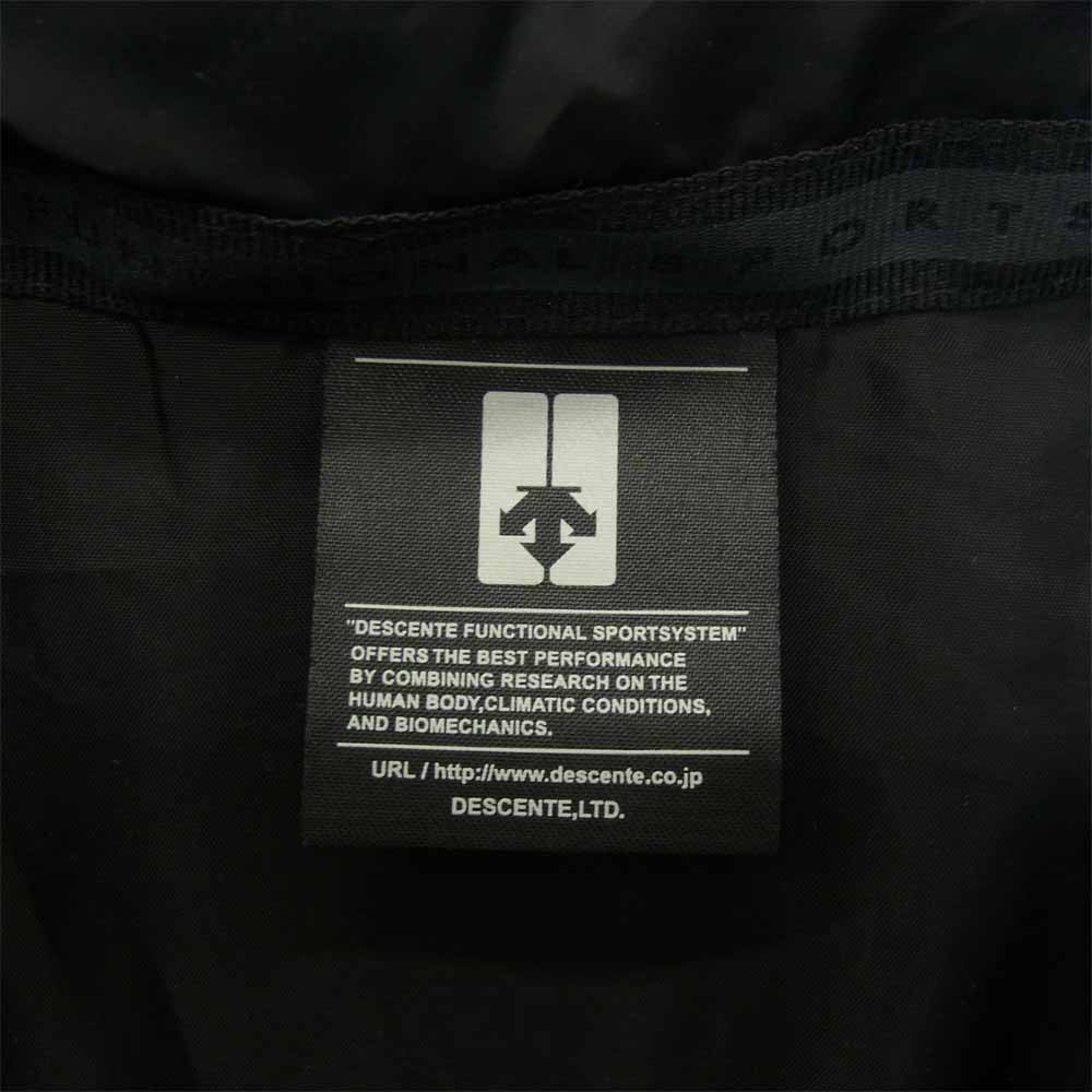DESCENTE デサント DML-3275 ダウン ベンチコート ブラック系 L【中古】