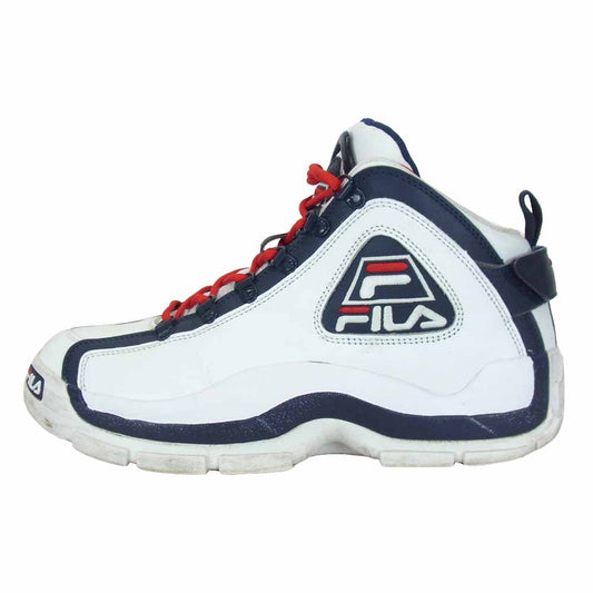 FILA フィラ FHE101 96 GRANT HILL グラントヒル 復刻 スニーカー ホワイト系 29cm【中古】