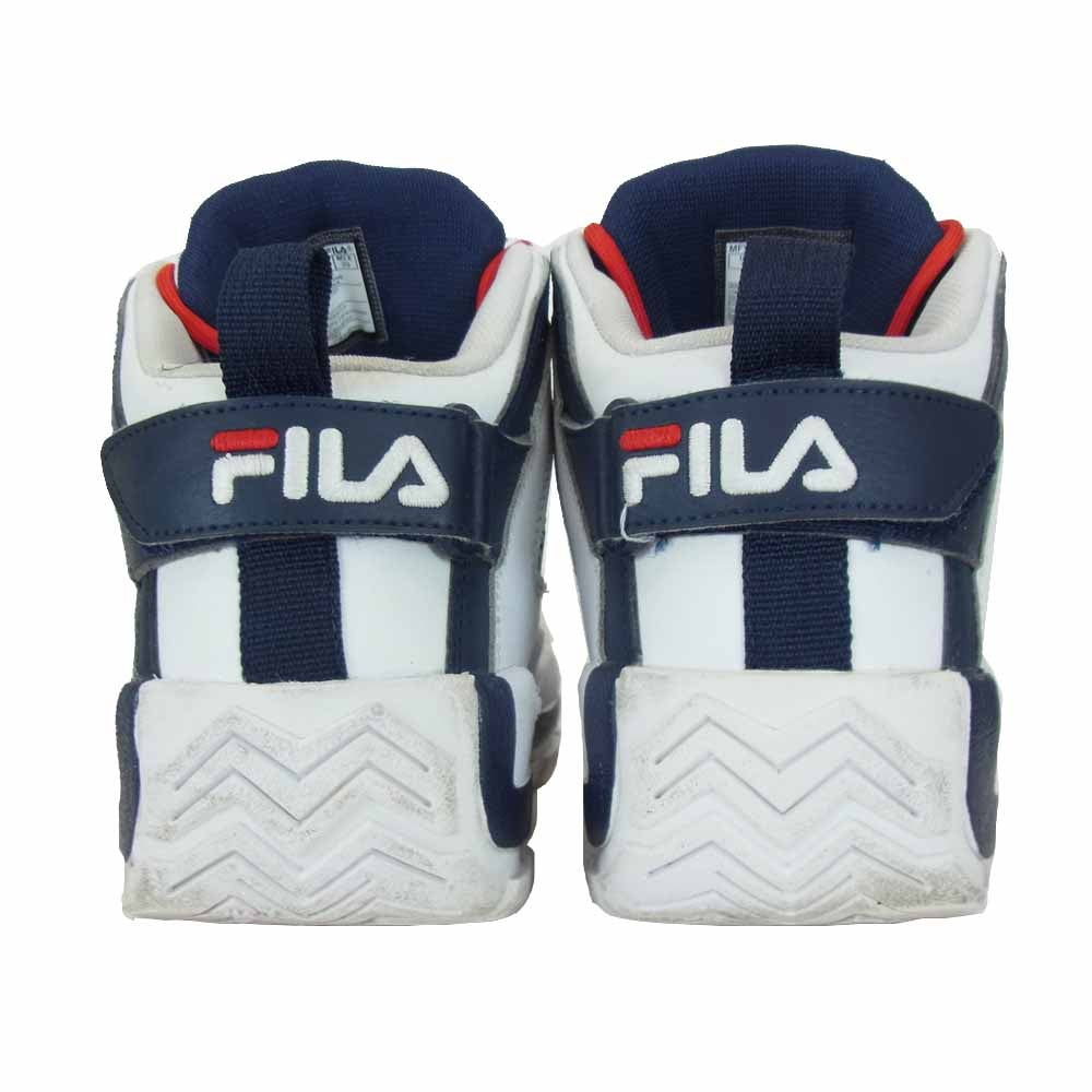 FILA フィラ FHE101 96 GRANT HILL グラントヒル 復刻 スニーカー ホワイト系 29cm【中古】