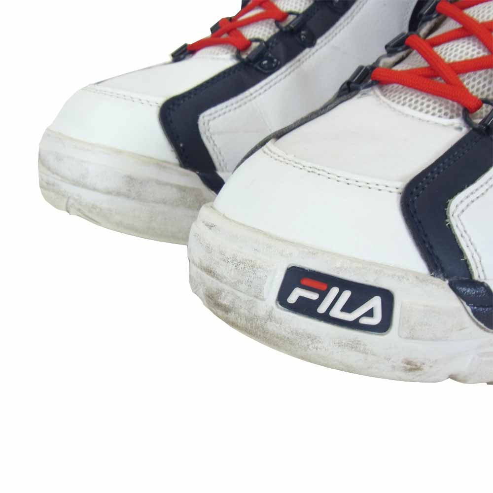 FILA フィラ FHE101 96 GRANT HILL グラントヒル 復刻 スニーカー ホワイト系 29cm【中古】