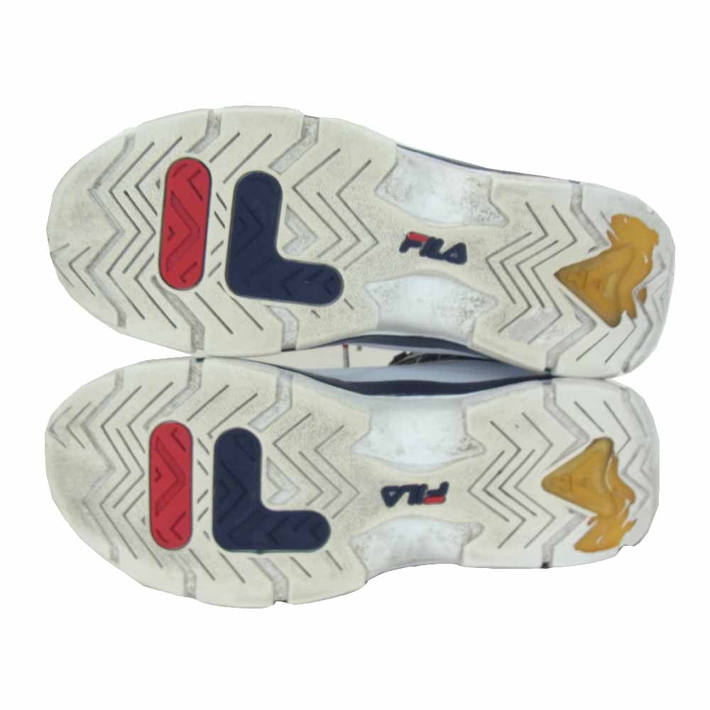FILA フィラ FHE101 96 GRANT HILL グラントヒル 復刻 スニーカー ホワイト系 29cm【中古】