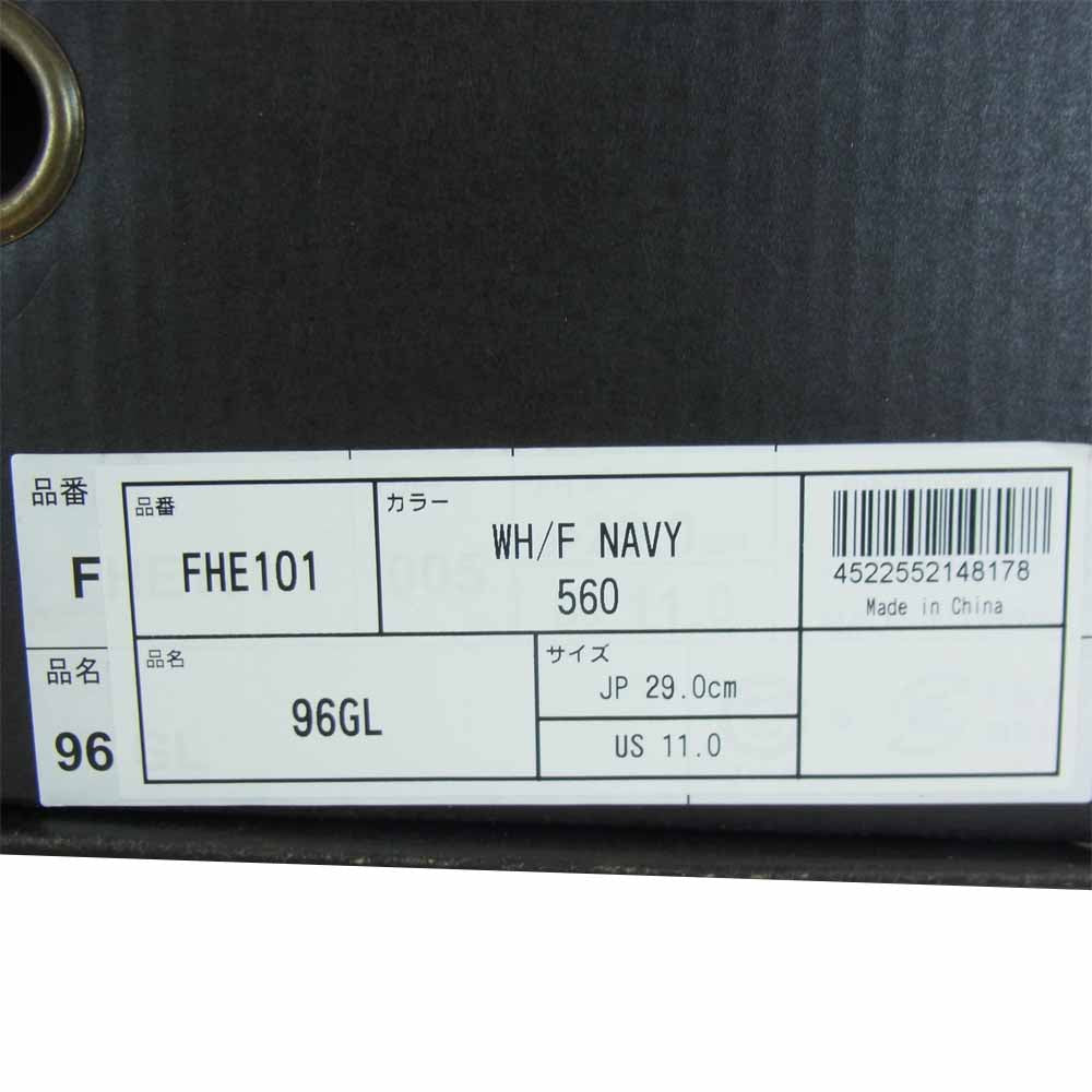 FILA フィラ FHE101 96 GRANT HILL グラントヒル 復刻 スニーカー ホワイト系 29cm【中古】