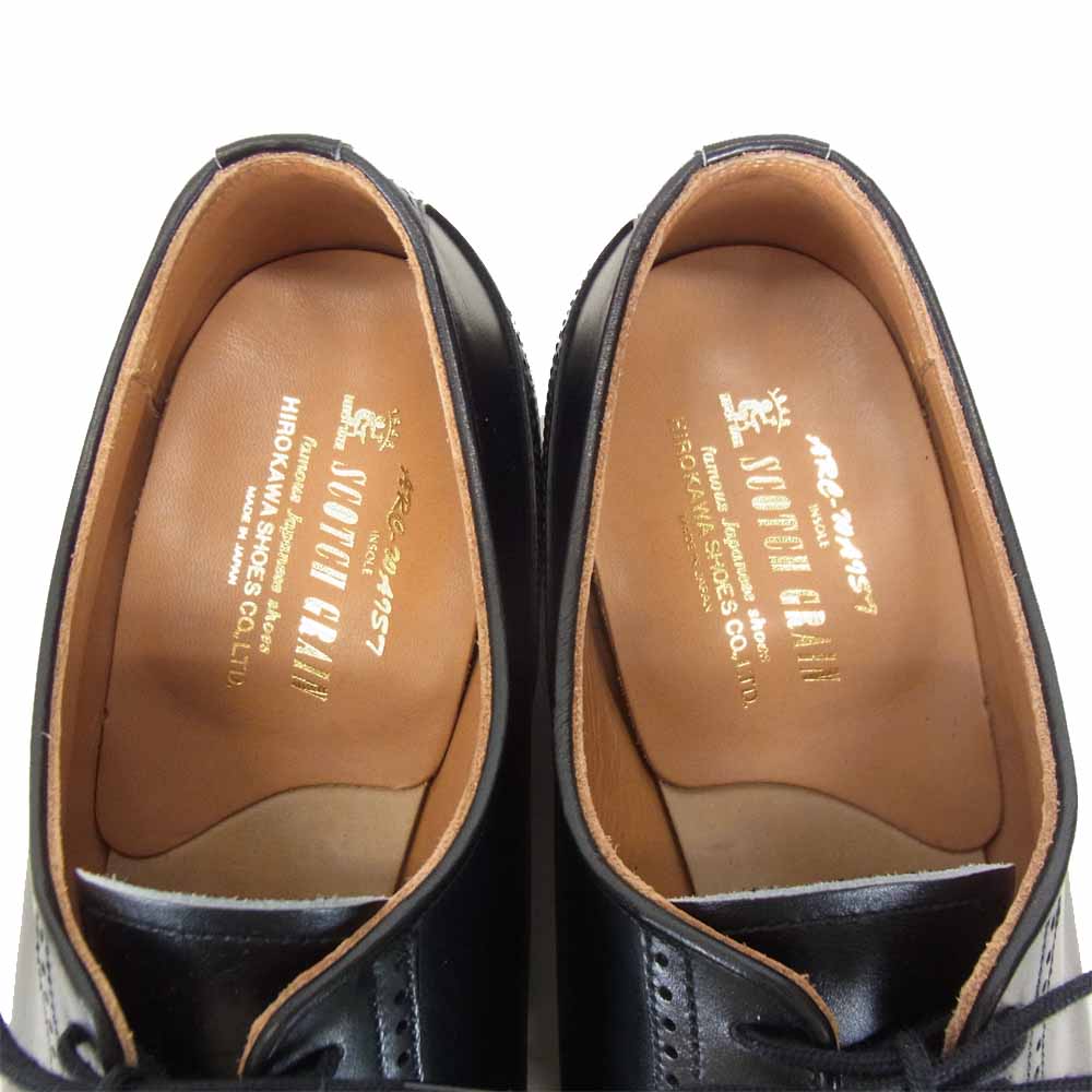 SCOTCH GRAIN スコッチグレイン 938BL インペリアル II 直営店限定モデル ブラック系 25cm【美品】【中古】