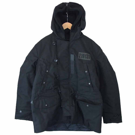 ベイサイドモーターギア コーデュラナイロン　ジャケット ブラック系 XL【中古】