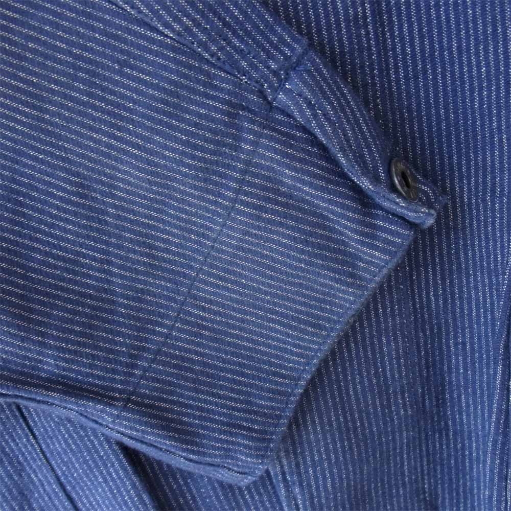 GANGSTERVILLE ギャングスタービル GSV-14-SS-02 RONNIE JKT カバーオール ワークジャケット インディゴブルー系 XL【中古】