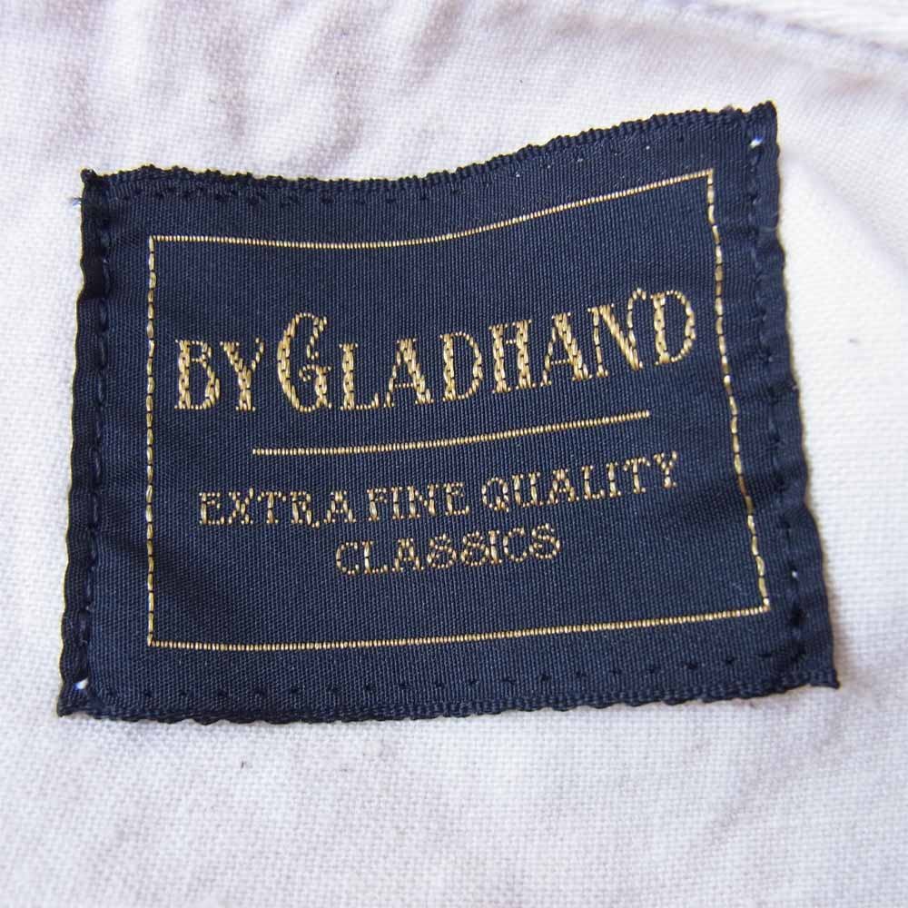 BY GLADHAND バイグラッドハンド BYGH-13-SS-01,02 バックプリント ジャケット ショーツ セットアップ  オフホワイト系 L【中古】