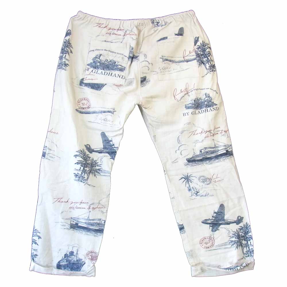 BY GLADHAND バイグラッドハンド BYGH-18-SS-05,06 POSTAL ポスタル セットアップ ホワイト系 XL【中古】