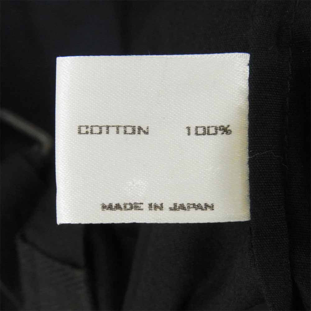 NUMBER(N)INE ナンバーナイン 17SS DW-5600VT Dカン付き シャツ 日本製 長袖シャツ ベルト ブラック系 4【中古】