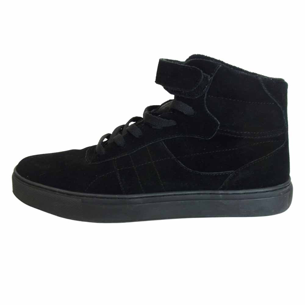 HYSTERIC GLAMOUR ヒステリックグラマー スエード ハイカット ブラック系 26.5cm【中古】