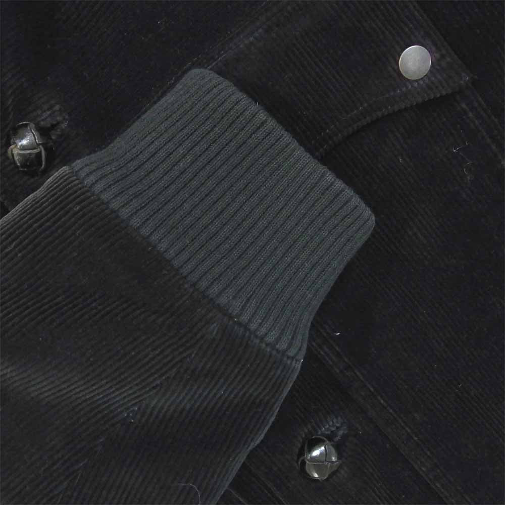 NUMBER(N)INE ナンバーナイン くるみ釦 コーデュロイ ジャケット ブラック系 表記無し【中古】