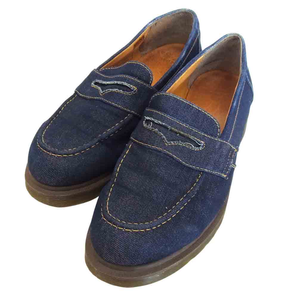 稀少・美品　ドクターマーチン　DACEY　デニムローファー　ペニー　UK9 稀少・美品ドクターマーチンDACEYデニムコインローファーペニーUK9