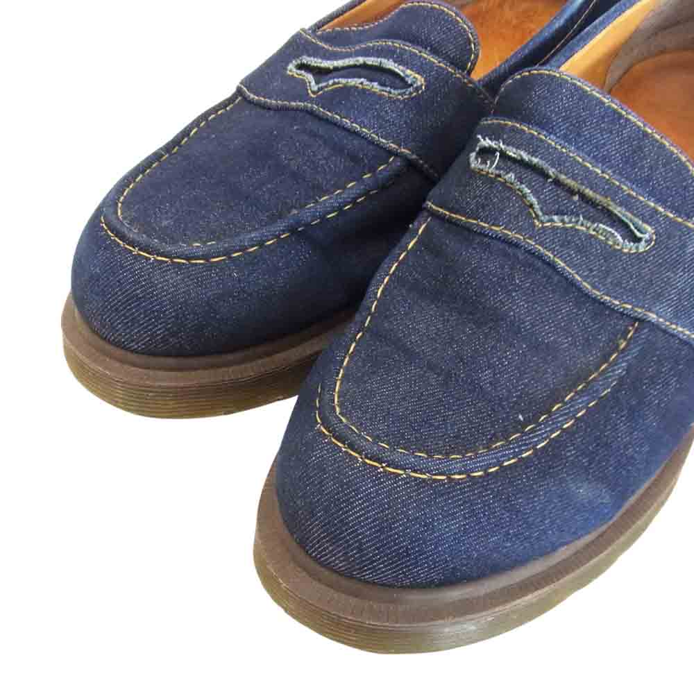 稀少・美品　ドクターマーチン　DACEY　デニムローファー　ペニー　UK9 稀少・美品 ドクターマーチン DACEY デニムコインローファー ペニー